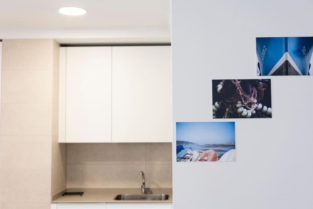 Portuko. Basquenjoy Apartment Hondarribia Bagian luar foto