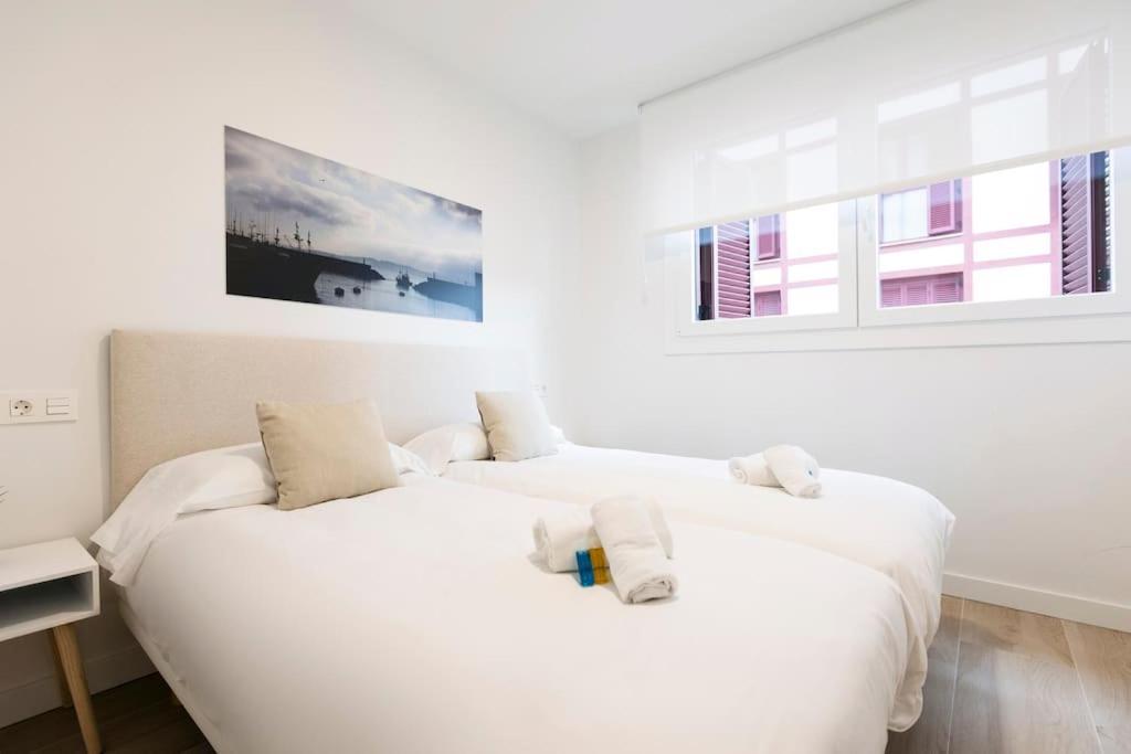 Portuko. Basquenjoy Apartment Hondarribia Bagian luar foto